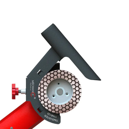 TILEDUSTER 4.5"-5" DUST REMOVAL GUARD FOR ANGLE GRINDER – MECHANIC CLEAN TILE EDGE GRINDING