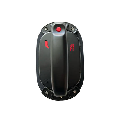 TUFFCUP ARES 9" X 5.5" LED BATTERY POWERED VACUUM CUP – HEAVY-DUTY SUCTION FOR ROUGH SURFACES