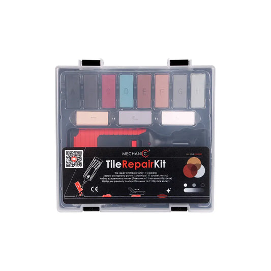 TILEREPAIRKIT – MECHANIC PROFESSIONAL TILE & SURFACE REPAIR WAX KIT WITH SOLDERING IRON