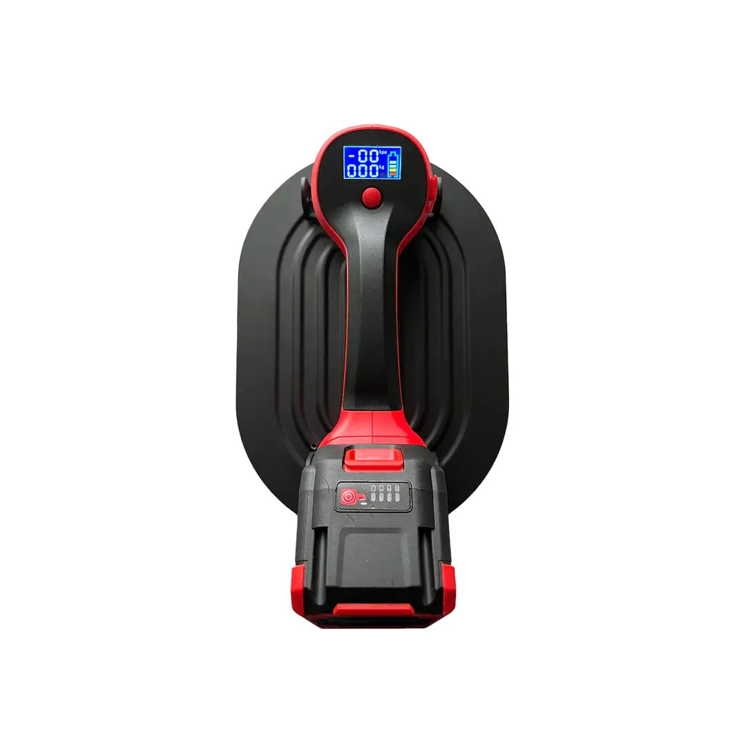 TUFFCUP HADES 13.3" X 8.7" LED BATTERY POWERED VACUUM CUP – HEAVY-DUTY ELECTRIC SUCTION TOOL