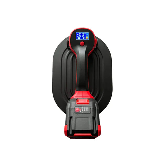 TUFFCUP HADES 13.3" X 8.7" LED BATTERY POWERED VACUUM CUP – HEAVY-DUTY ELECTRIC SUCTION TOOL