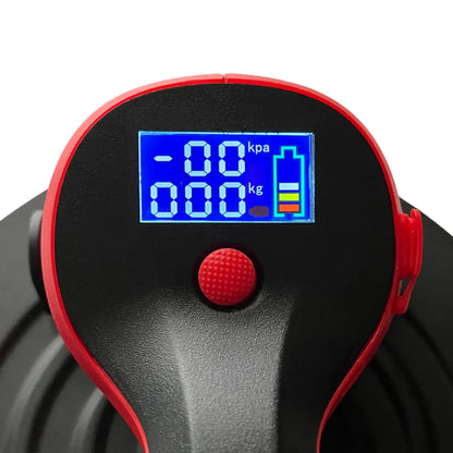 TUFFCUP HADES 13.3" X 8.7" LED BATTERY POWERED VACUUM CUP – HEAVY-DUTY ELECTRIC SUCTION TOOL