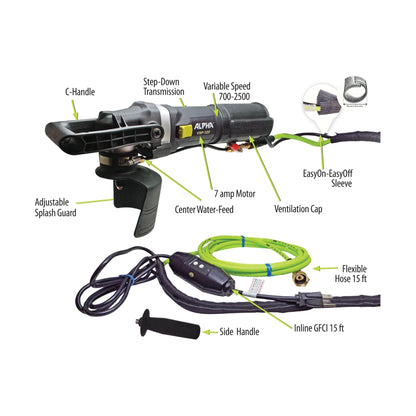 Alpha VSP-320 Variable Speed Polisher