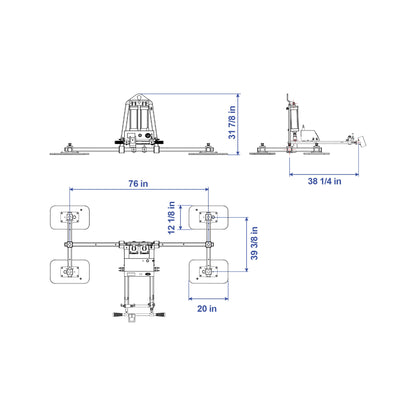 AVLP VACUUM LIFTERS - AVLP4-1000