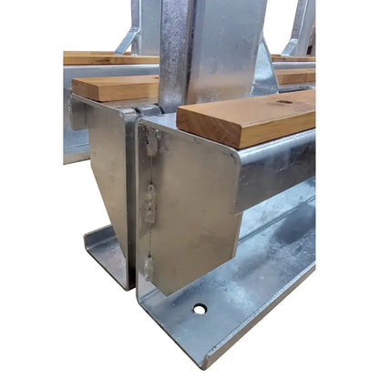Weha 5.5 Ton 10' Slab Rack with 16 Galvanized Poles