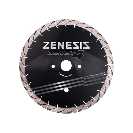 ZENESIS BLACK 4 BRIDGESAW BLADE 25MM SEGMENT - 18"