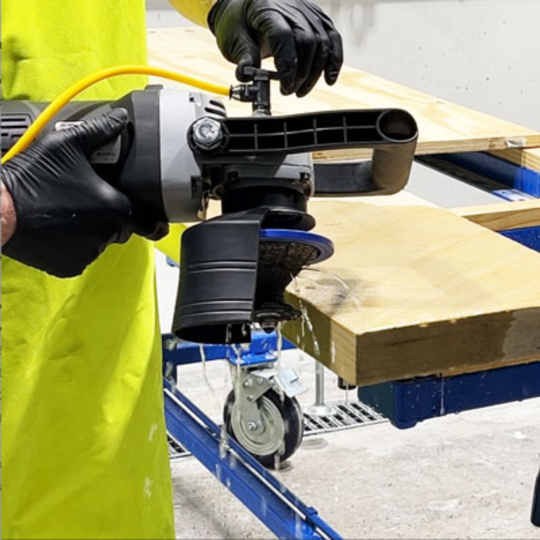 Alpha ECG-900 9" Wet High-Speed Electric Angle Grinder