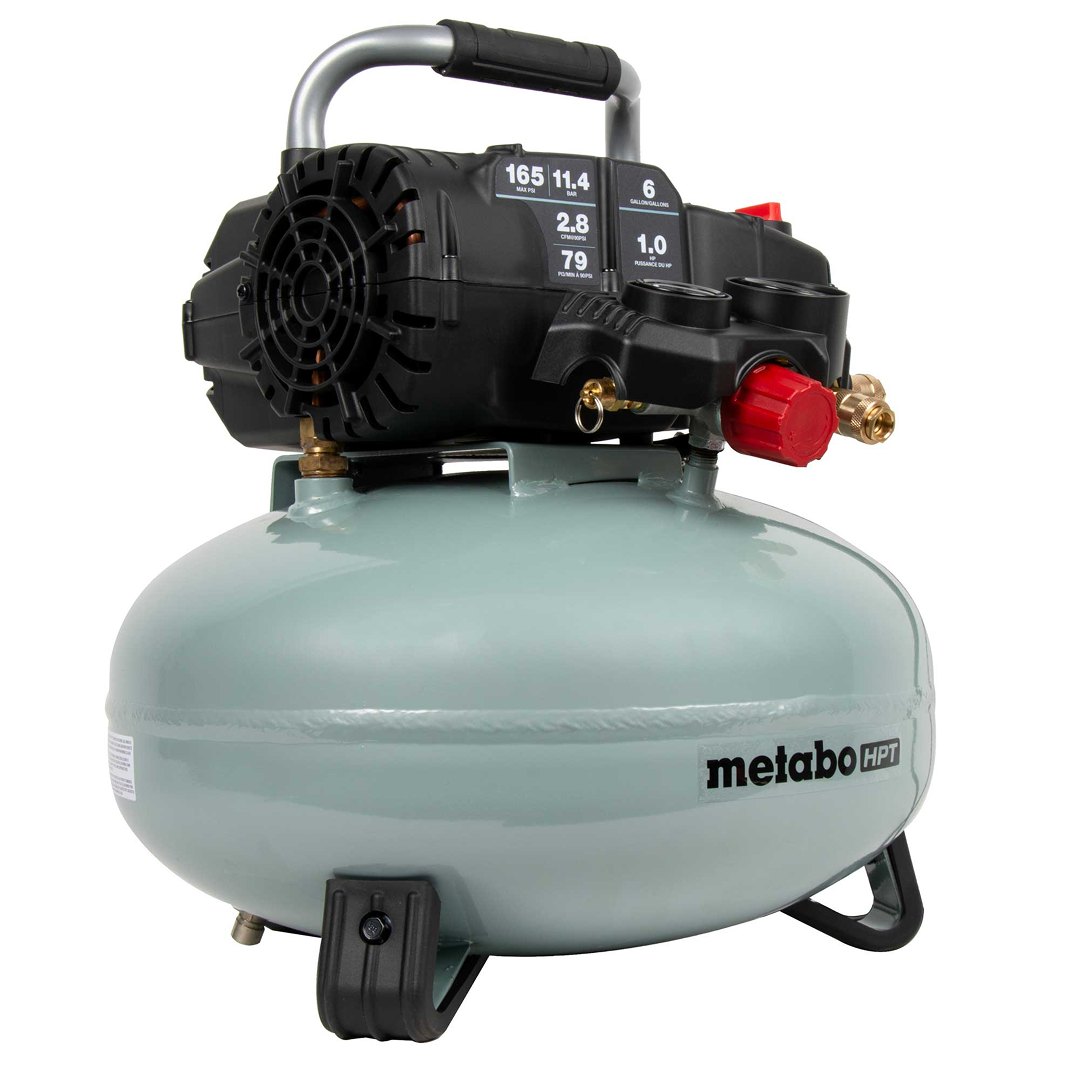 6-Gallon 165PSI Pancake Compressor