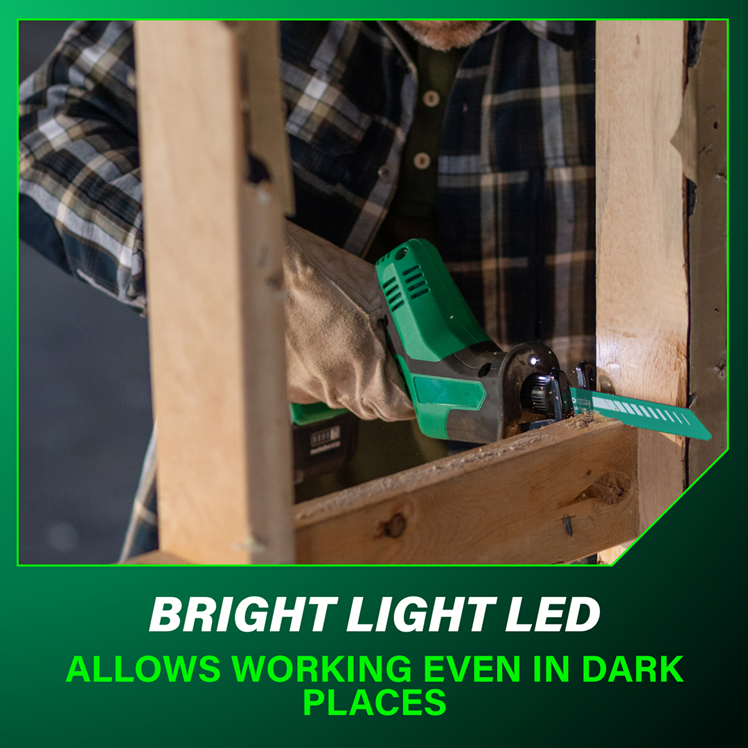 18V Cordless One Handed Reciprocating Saw