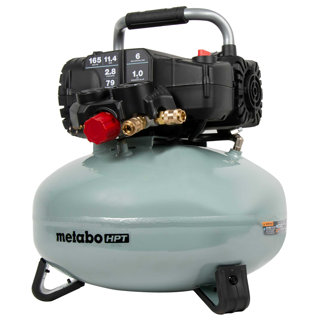 6-Gallon 165PSI Pancake Compressor