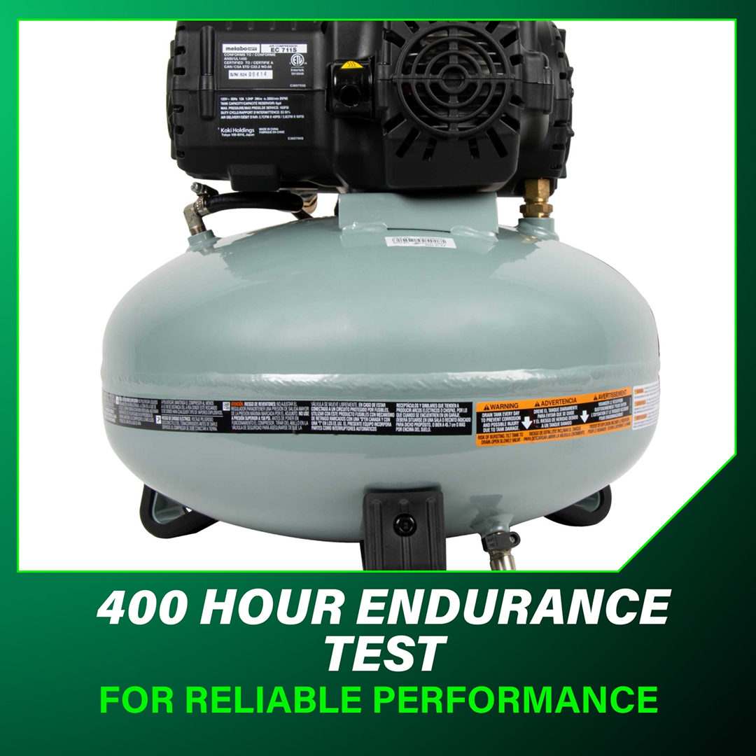 6-Gallon 165PSI Pancake Compressor