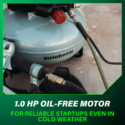6-Gallon 165PSI Pancake Compressor