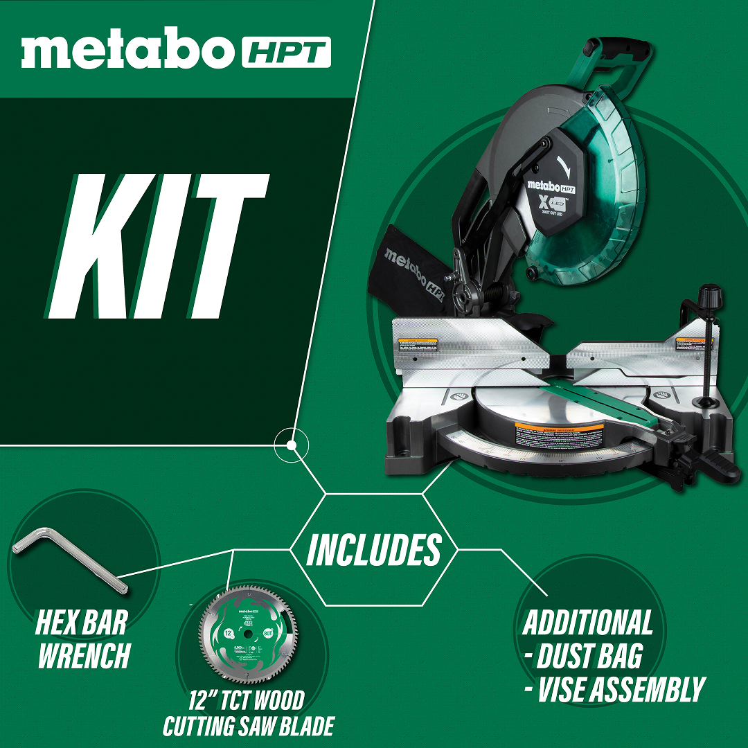 12 Inch Dual Bevel Compound Miter Saw