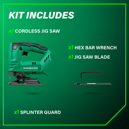 18V Cordless Jig Saw (Tool Body Only)