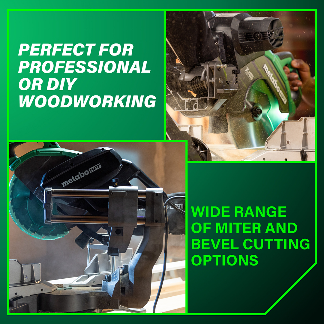 12" Dual Bevel Sliding Miter Saw