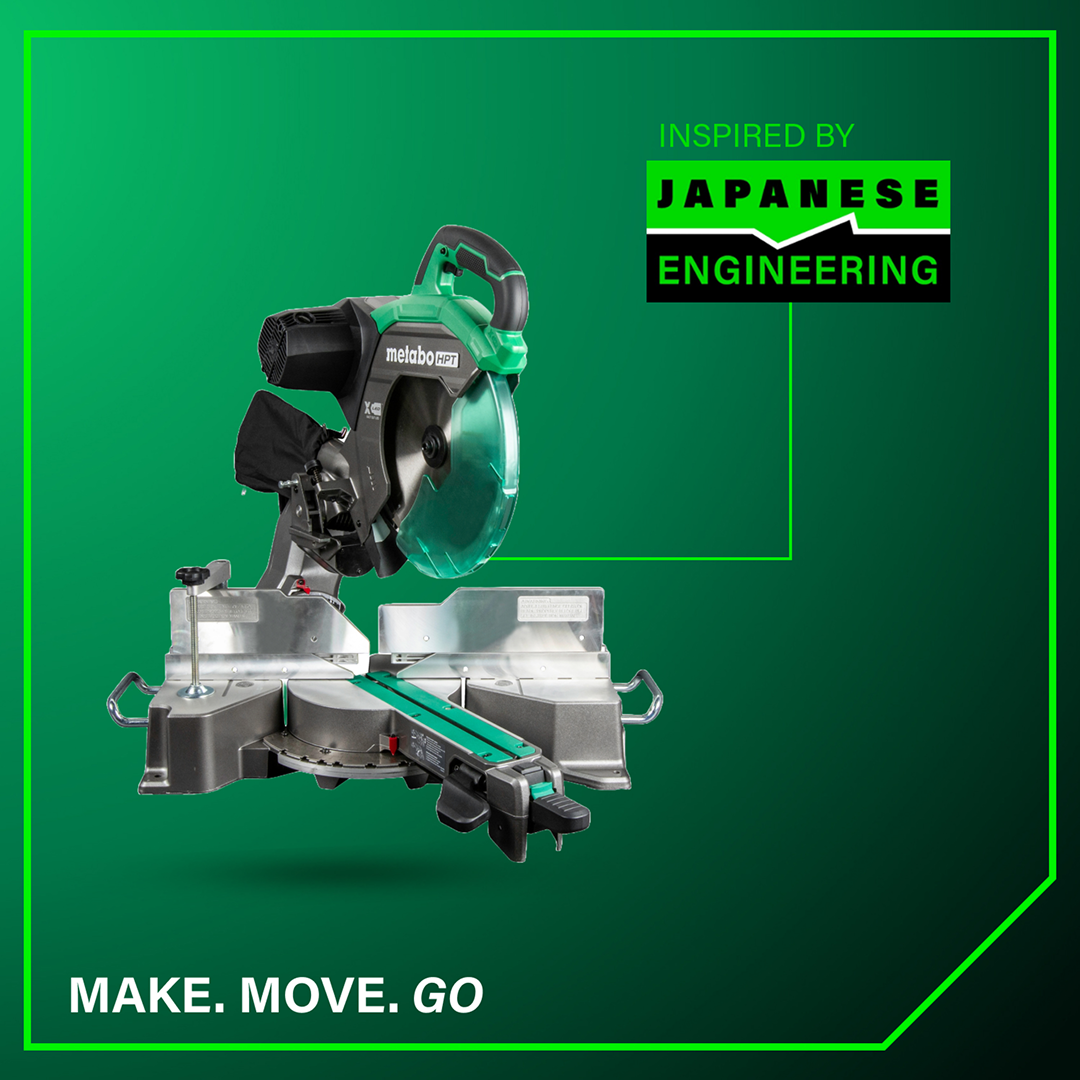 12" Dual Bevel Sliding Miter Saw