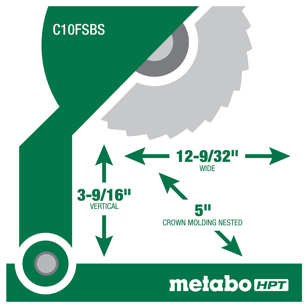 10 Inch Sliding Dual Compound Miter Saw