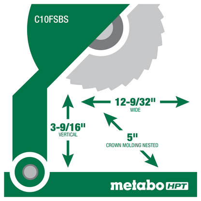 10 Inch Sliding Dual Compound Miter Saw