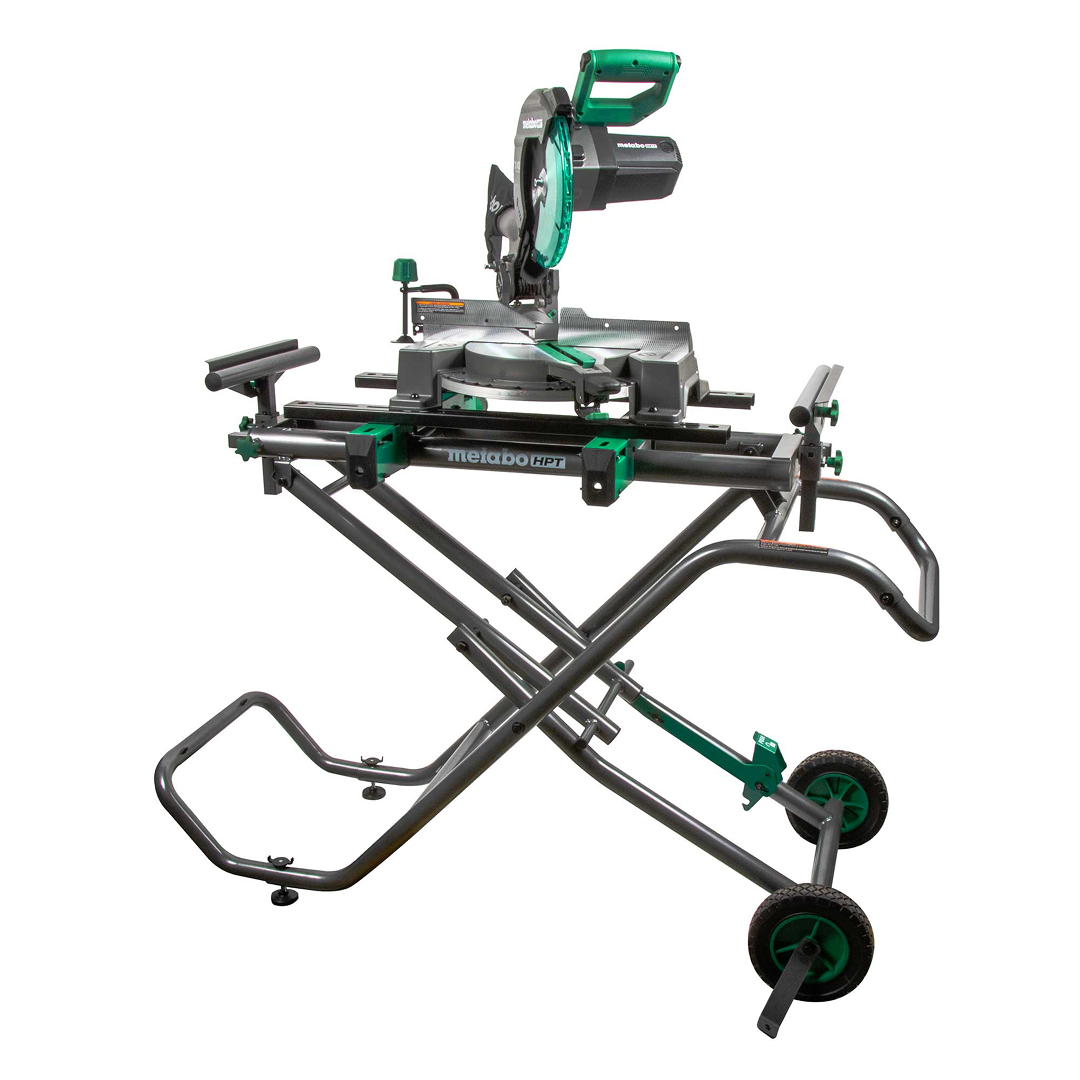 Fold and Roll Universal Miter Saw Stand