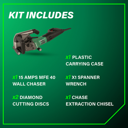 5" 15 Amps MFE 40 Wall Chaser (Concrete)