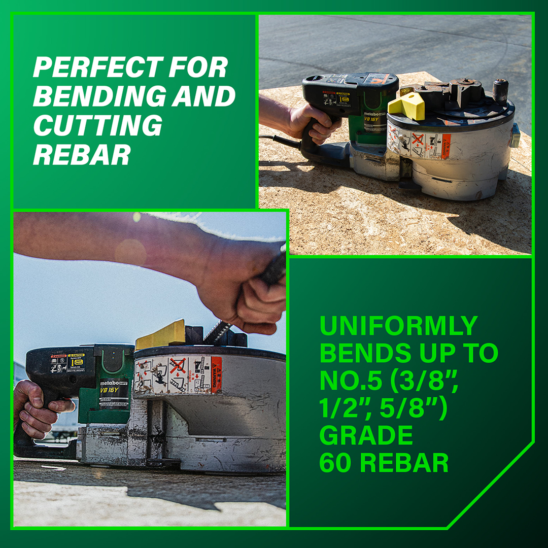 Portable Rebar Bender and Cutter