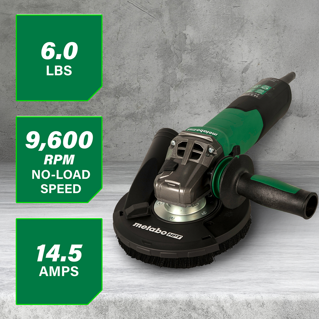 5" 14.5 Amps RSEV 17-125 Renovation Grinder (Concrete)