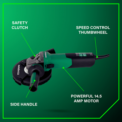 5" 14.5 Amps RSEV 17-125 Renovation Grinder (Concrete)