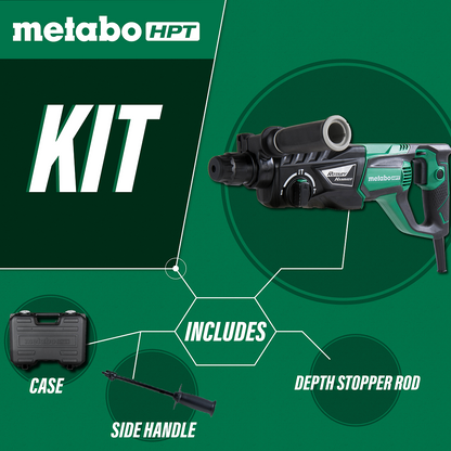 1 Inch 3-Mode D-Handle SDS Plus Rotary Hammer