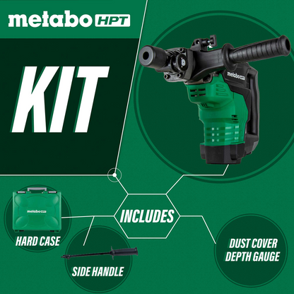 1-9/16" Spline Shank Rotary Hammer, 2 Mode