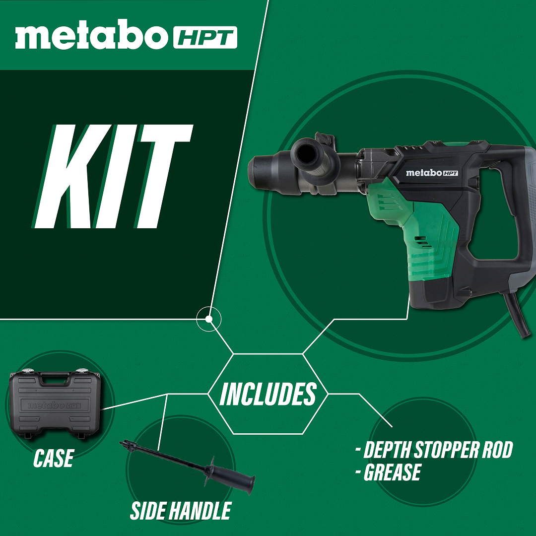 1-9/16 Inch SDS Max Rotary Hammer
