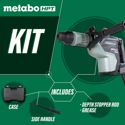 1-3/4 Inch SDS Max Rotary Hammer w/ Aluminum Housing Body