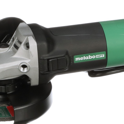 4-1/2 Inch 6.2 Amp Slide Switch Angle Grinder Kit w/ 5 Abrasive Wheels