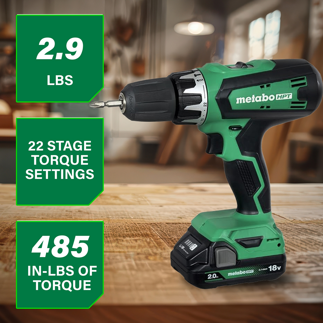 18V Hammer Drill and Impact Driver Combo Kit