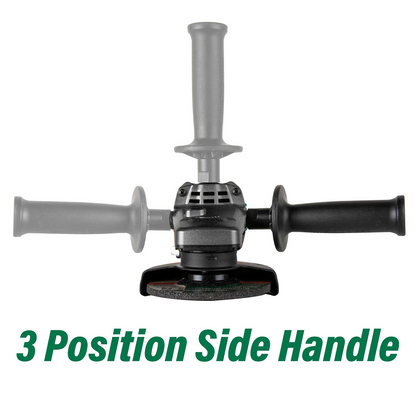 5" 12 Amp Paddle Switch Disc Grinder w/ Brake