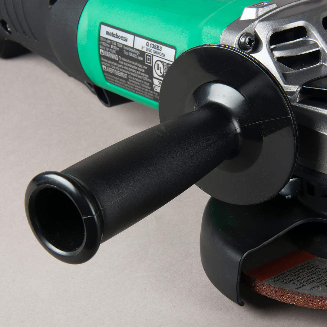5 Inch 10.5 Amp Lock-on Paddle Switch Angle Grinder