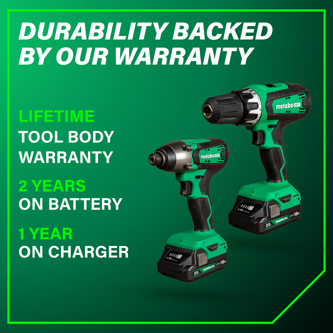 18V Hammer Drill and Impact Driver Combo Kit