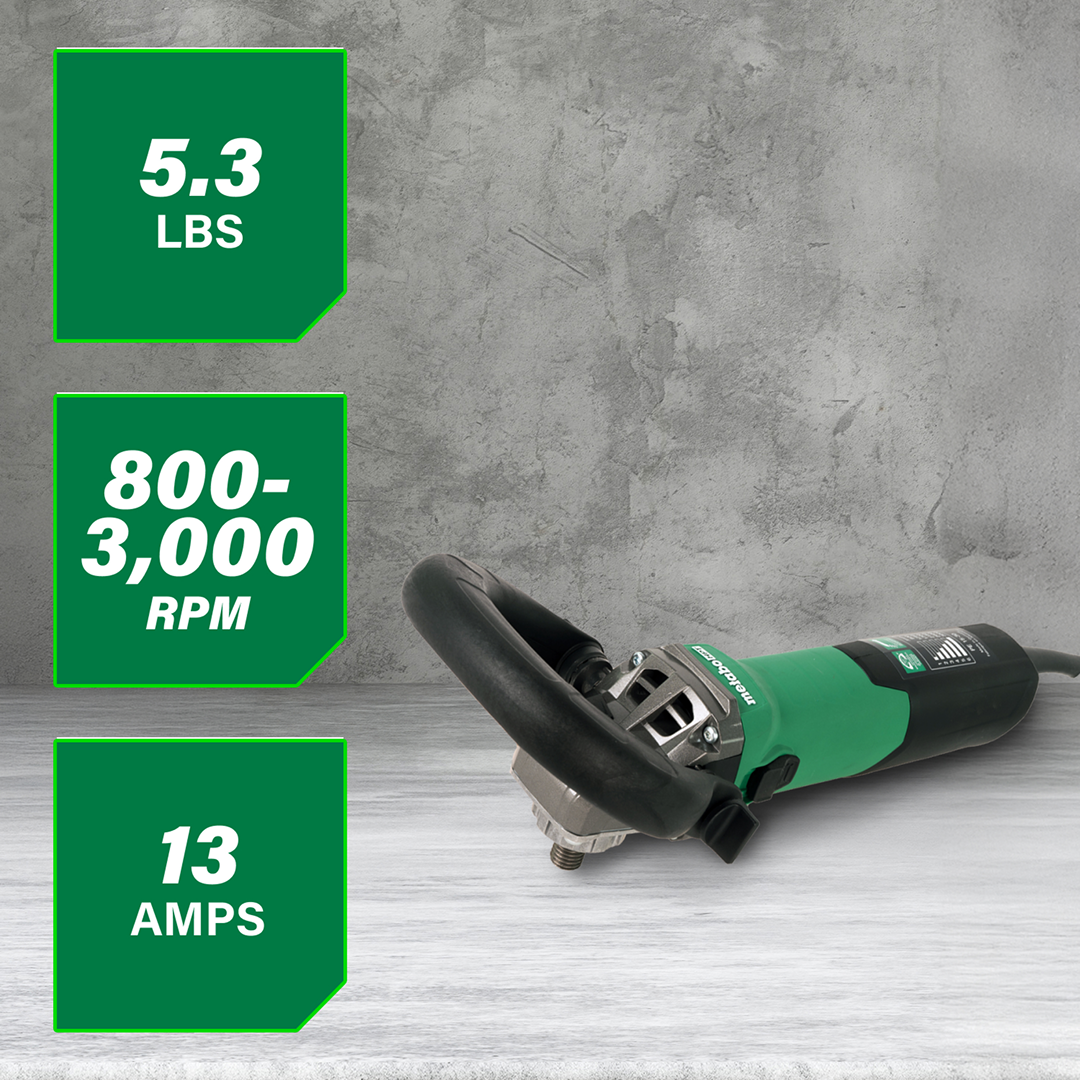7" 13 Amps PE 15-30 Angle Polisher (Polishing Stone/Concrete)
