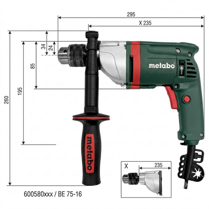 BE 75-16 (600580420) Drill