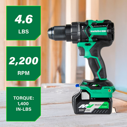 36V MultiVolt™ Cordless Brushless 1/2" Hammer Drill Kit