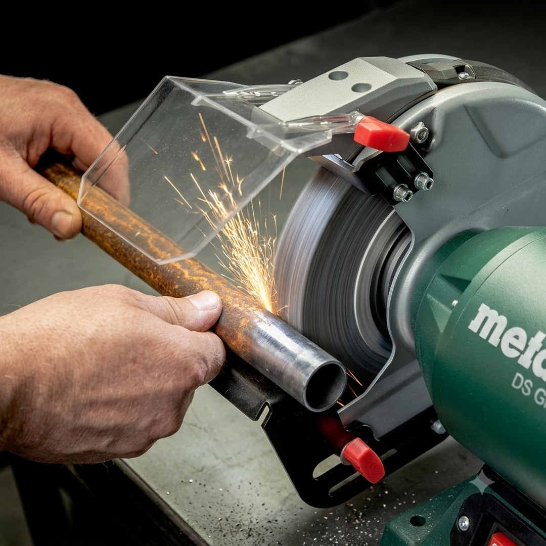 DS 150 Plus 6"  Bench Grinder - 3,600 RPM - 3.3 AMP - Integrated LED