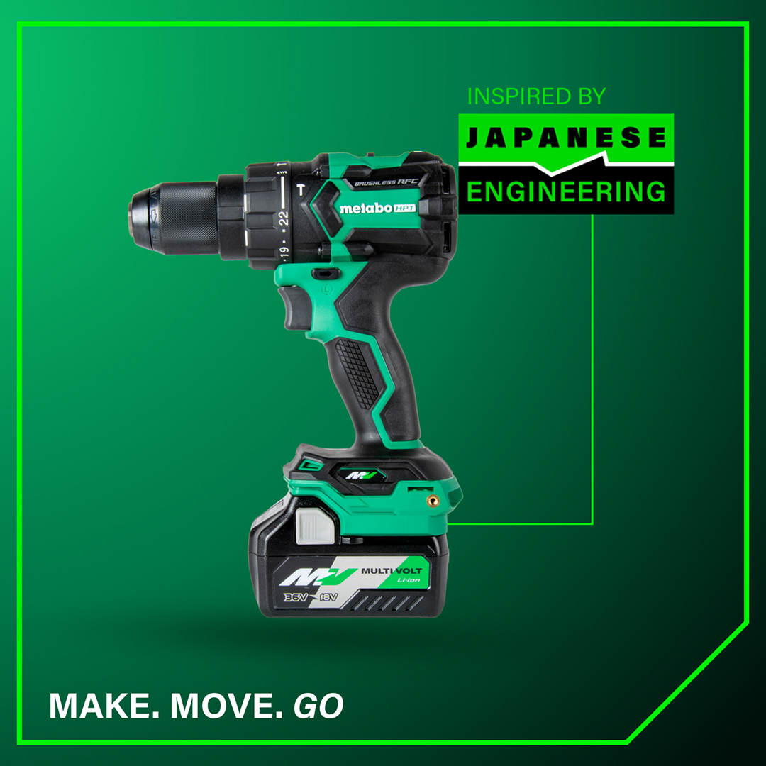 36V MultiVolt™ Cordless Brushless 1/2" Hammer Drill Kit
