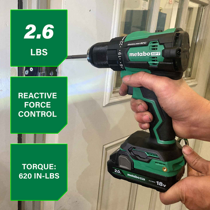 18V MultiVolt™ Cordless Brushless Hammer Drill Kit (2 x 2.0Ah)