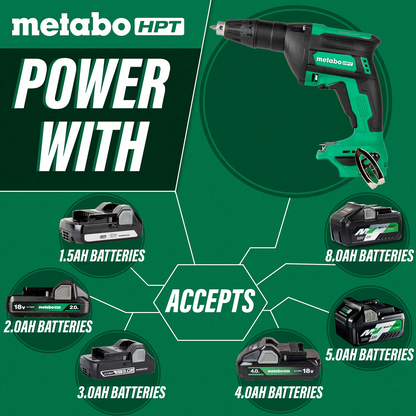 18V MultiVolt™ Cordless Drywall Screw Gun Kit