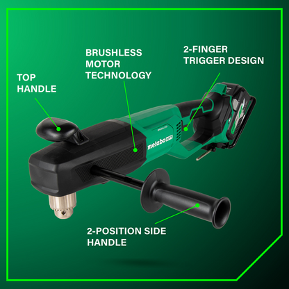 36V MultiVolt™ Cordless 1/2" High Power Right Angle Drill Kit