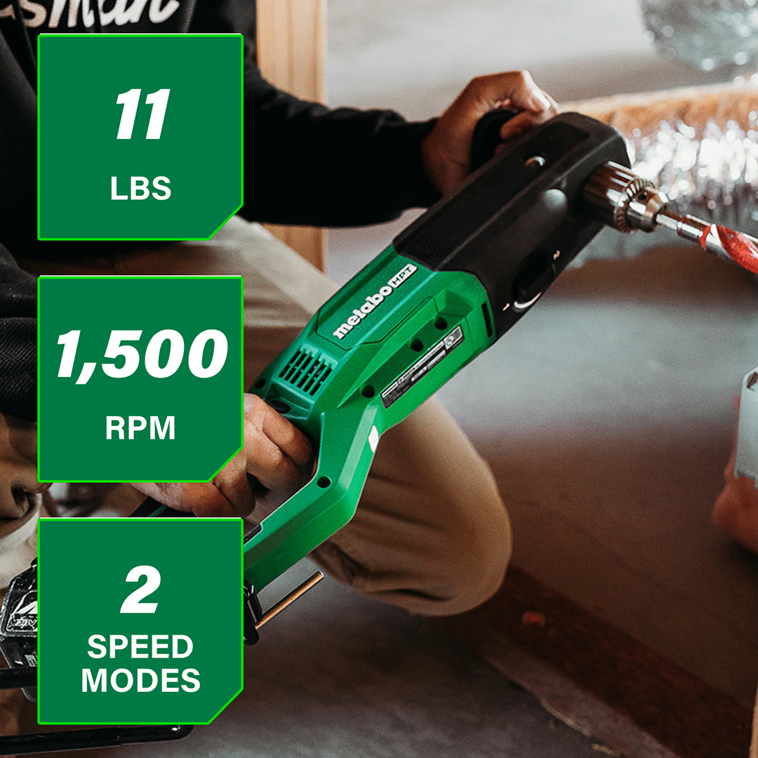 36V MultiVolt™ Cordless 1/2" High Power Right Angle Drill (Tool Body Only)