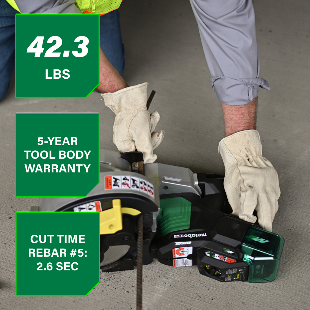 36V MultiVolt™ Brushless Rebar Bender/Cutter 4.0Ah Batteries x 2