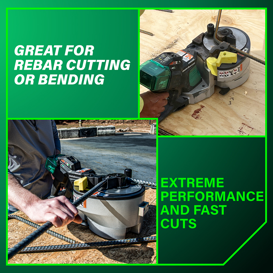 36V MultiVolt™ Brushless Rebar Bender/Cutter 4.0Ah Batteries x 2