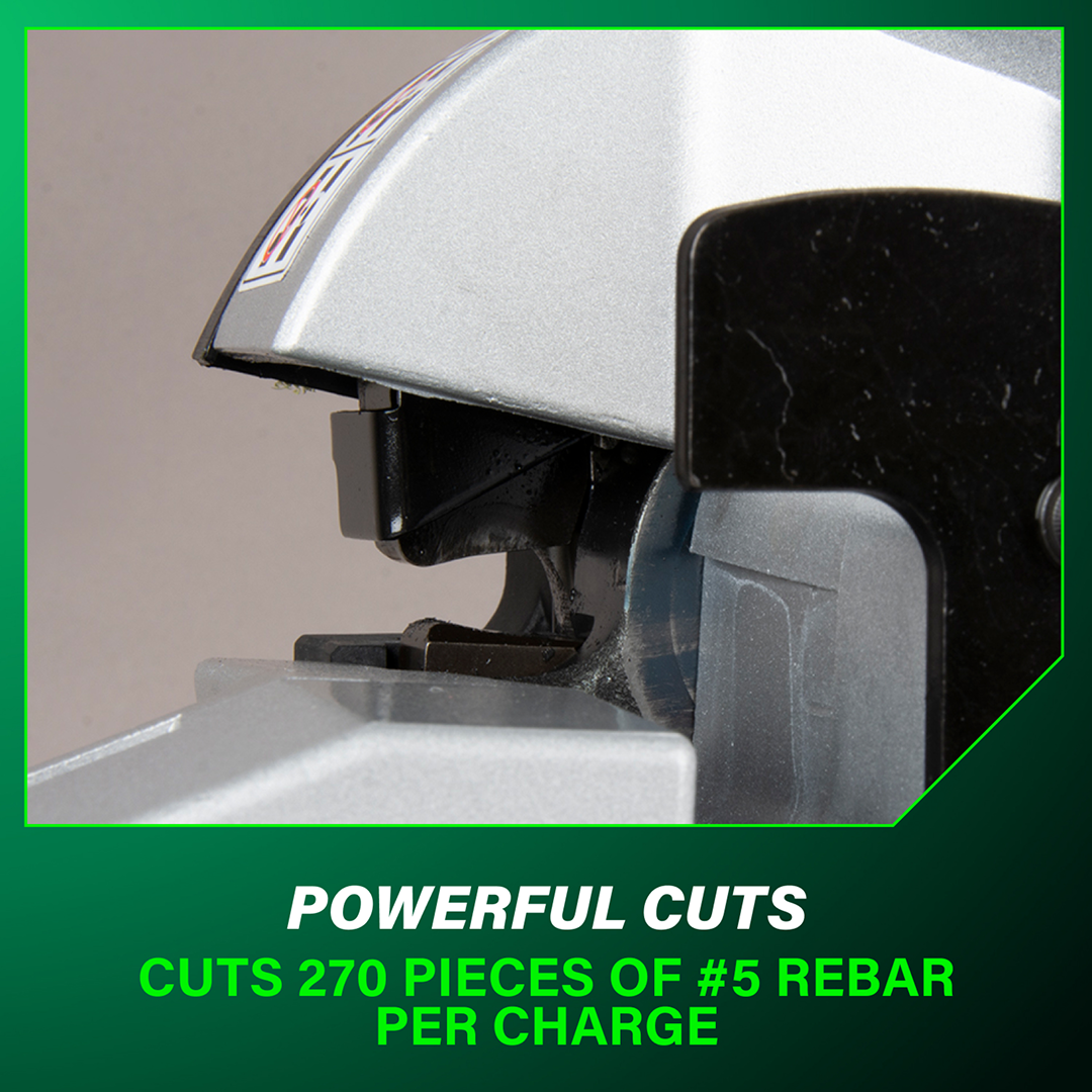 36V MultiVolt™ Brushless Rebar Bender/Cutter 4.0Ah Batteries x 2