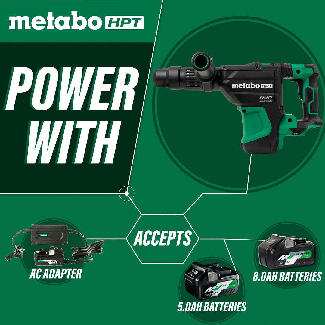 36V MultiVolt™ Brushless Cordless 1-9/16" SDS Max Rotary Hammer (Tool Body Only)