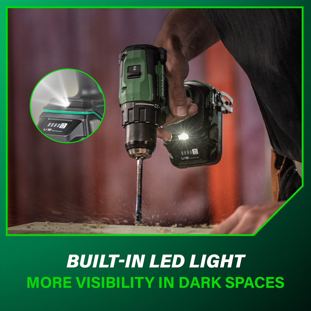 18V MultiVolt™ 1/2" Cordless Brushless Driver Drill Kit (2 x 2.0Ah)
